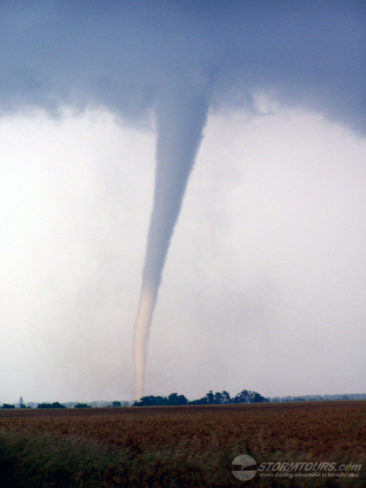 tornado near kansas farm