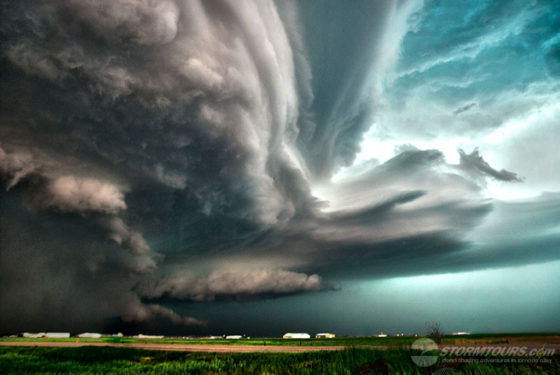 Intense Supercell Thunderstorm