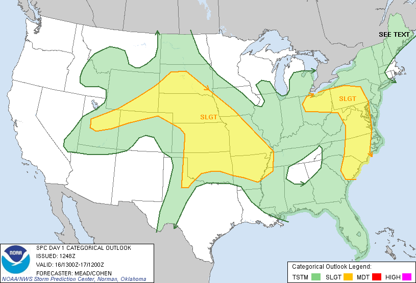 June 16, 2011 Convective Outlook