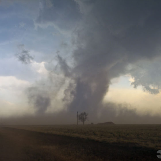 dusty tornado in Texas