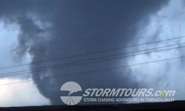 Large Tornado in Texas Panhandle