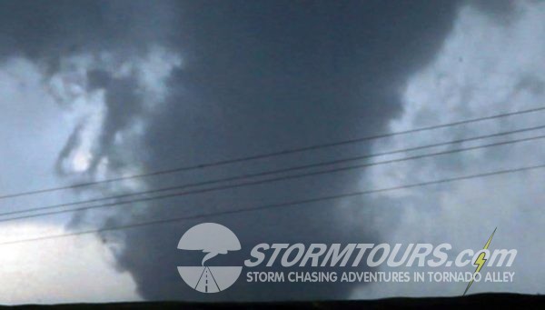 Tornado near Canadian Texas