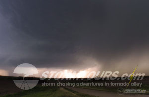 High Precipitation (HP) Supercell. Hill City, Kansas