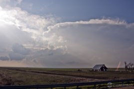 Kansas Tornado near Sharon Springs