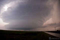 Kansas Tornado Warned Supercell