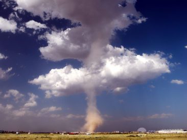 Landspout Tornado