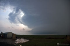 Protection Kansas Incredible Tornadic Supercell