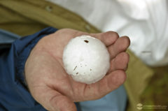 Tennis Ball Size Hail