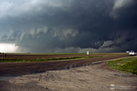 Tornado Shrouded in Rain