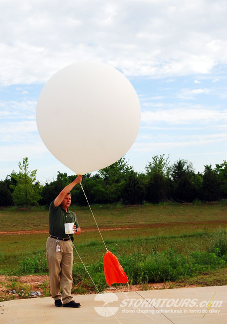 forecasting weather balloon launch