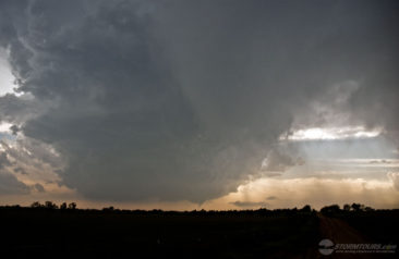 Western Oklahoma Supercell Tornado