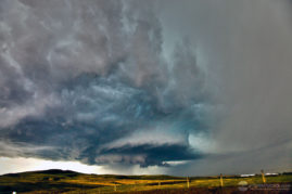 Alberta Tornado Warned Storm