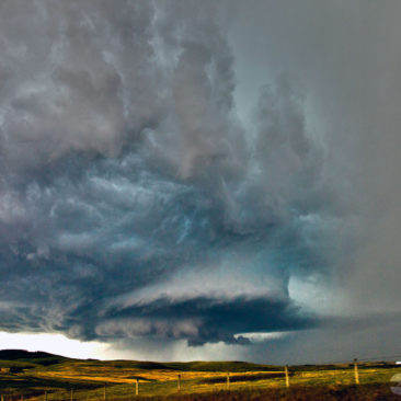 Alberta Tornado Warned Storm