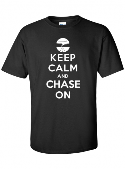 Keep Calm and Chase On (Black) Shirt