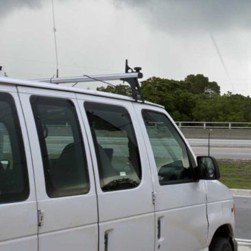 Storm Chasing Waterspout