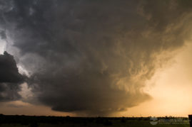 supercell rotating updraft base