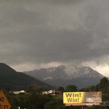 Pikes Peak Hailstorm