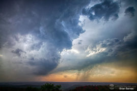 Supercell near Turkey Texas