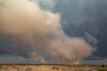 Texas Fires from Lightning Strike