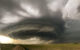 supercell wall cloud south of Goodland