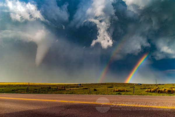 Tornado and Rainbow